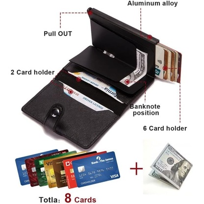 Cartera ligera diaria con acceso rápido